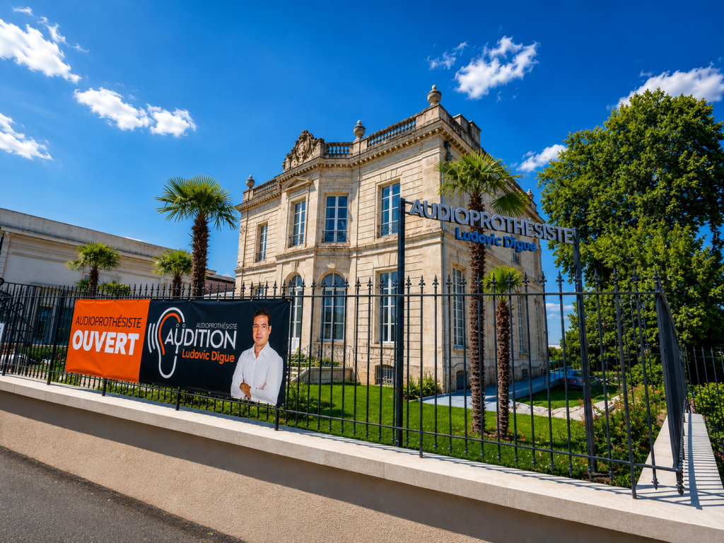 Centre Audition Ludovic Digue - Auxerre, façade